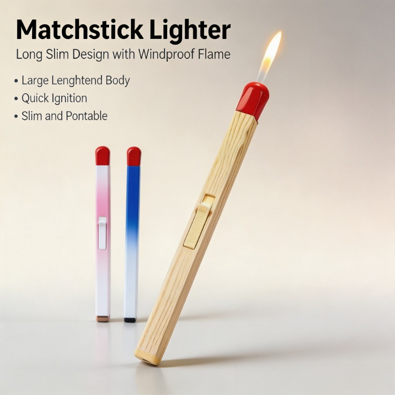 Candle Lighter - Long Matchstick Butane Torch Lighter -