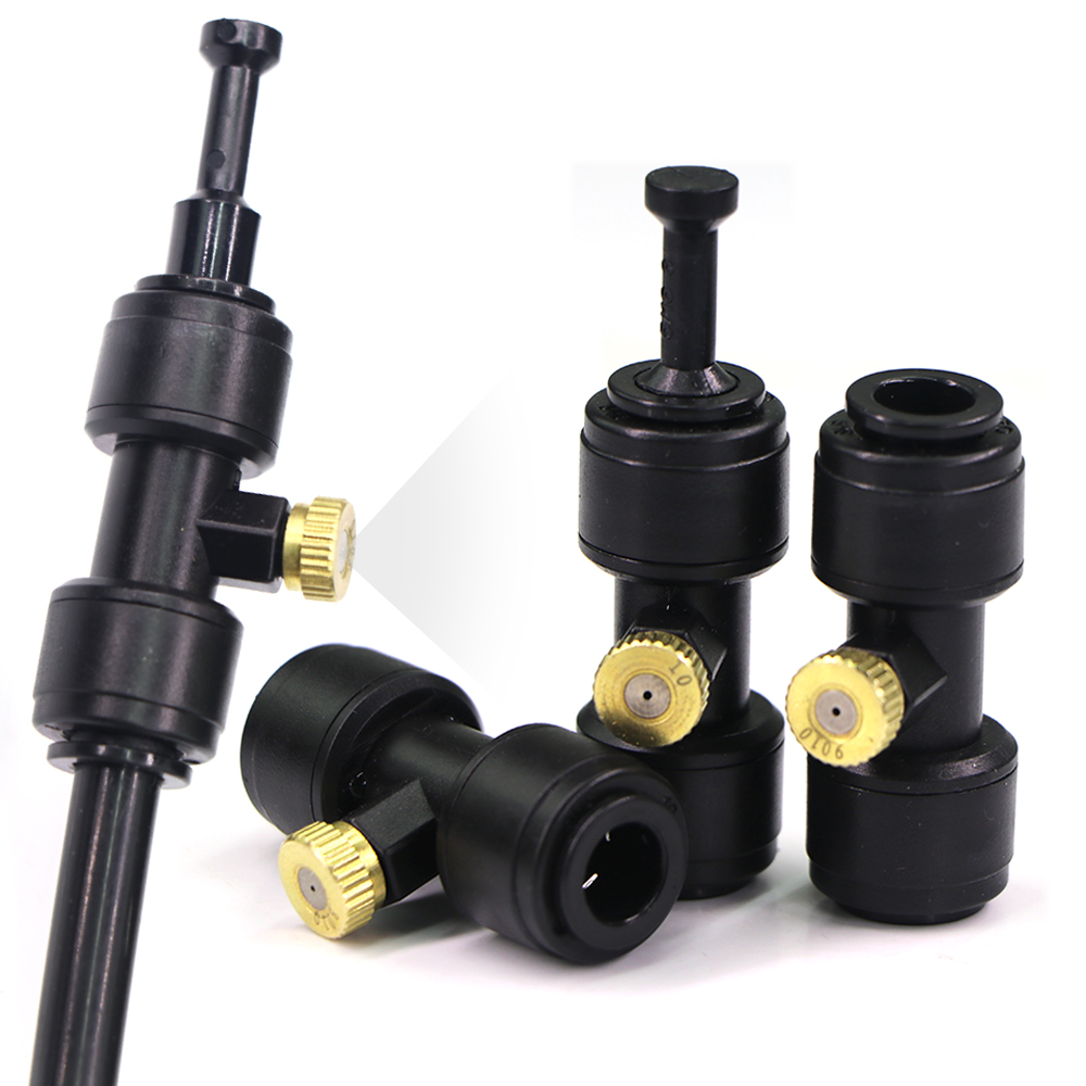 Wax Melts - 0.1-1mm Brass Spray Nozzle W/Tee Quick