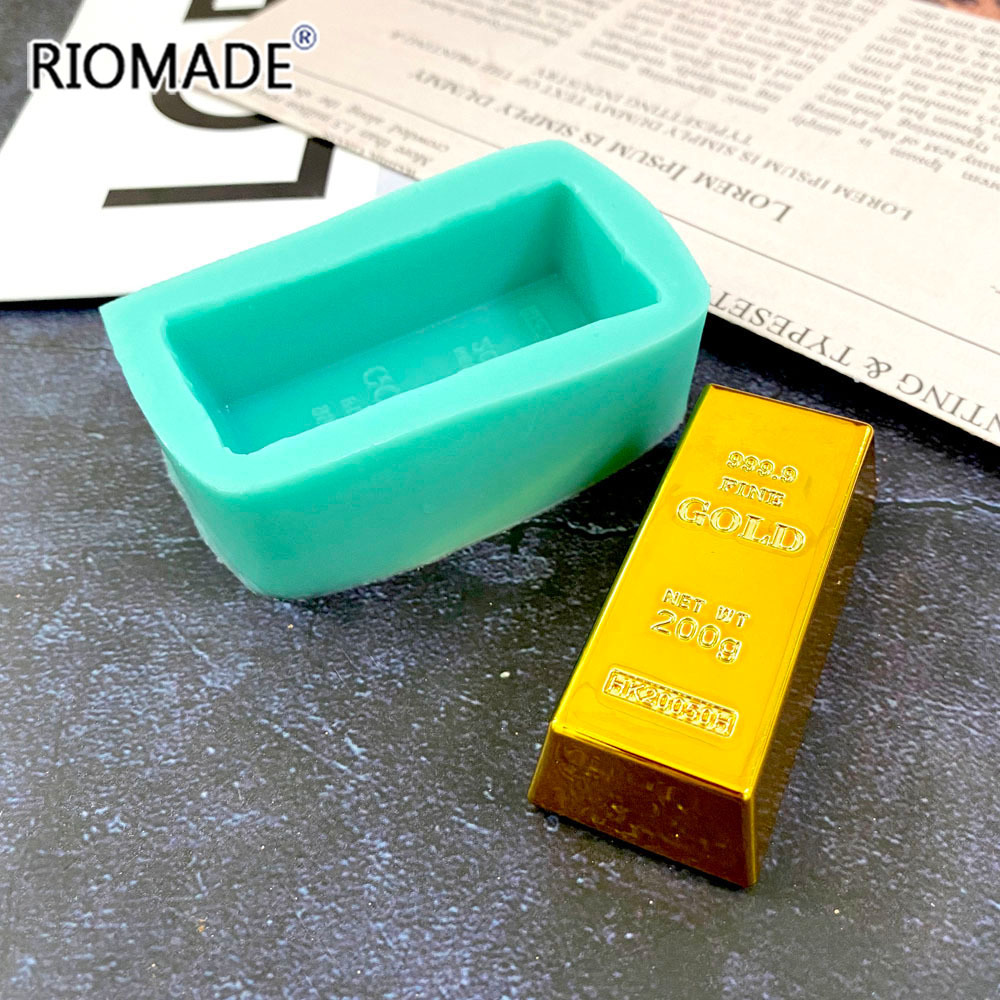 Gold Brick Shape Silicone Mold - Candle Molds ulasan dan harga