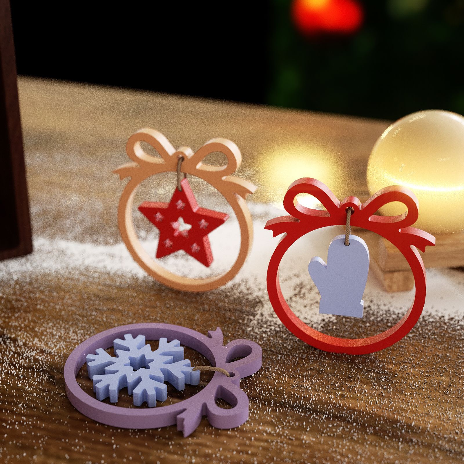 1/3 piece Christmas resin sili - Candle Molds ulasan dan harga