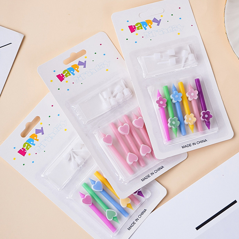 Cute Flowers Heart-shaped Cart - Paraffin Wax ulasan dan harga