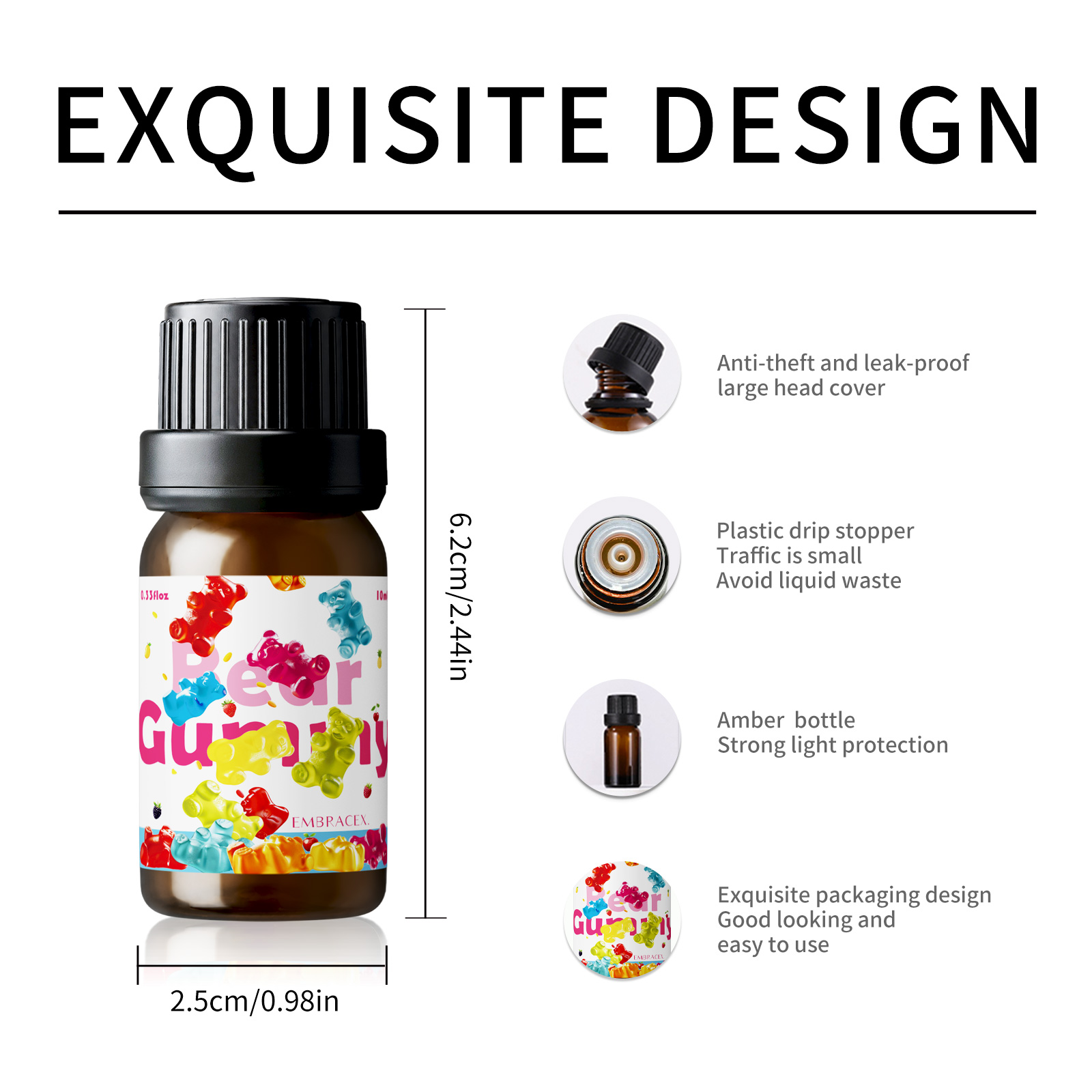 10ml Gummy Bear Fragrance Oil  - Candle Fragrance ulasan dan harga