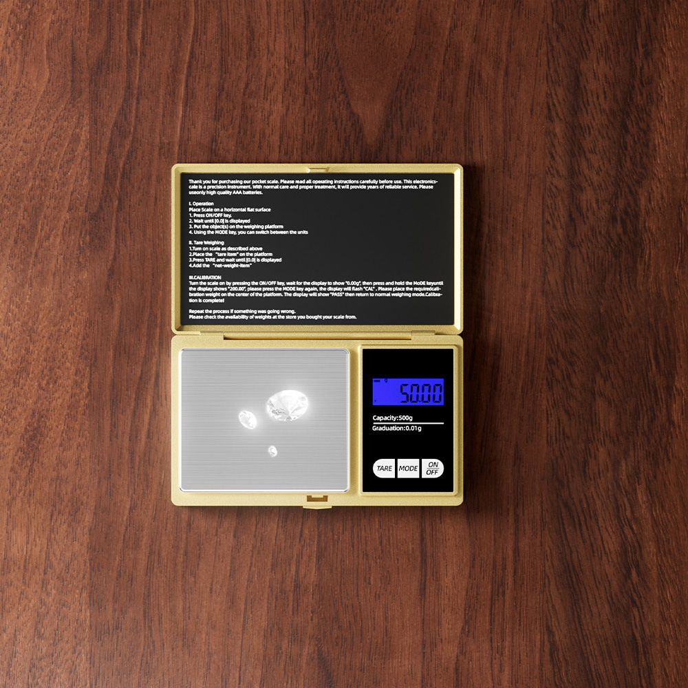 Golden Small Mechanical Scale  - Candle Wax Scale ulasan dan harga