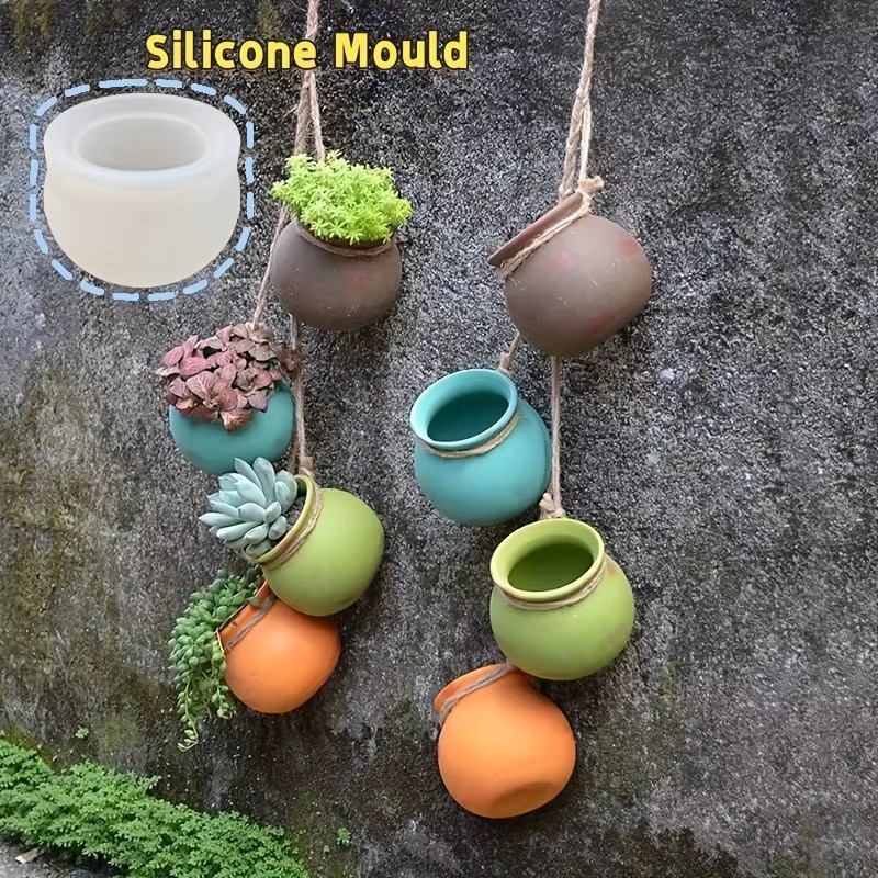 Silicone Flower Pot Molds, Res - Candle Containers ulasan dan harga