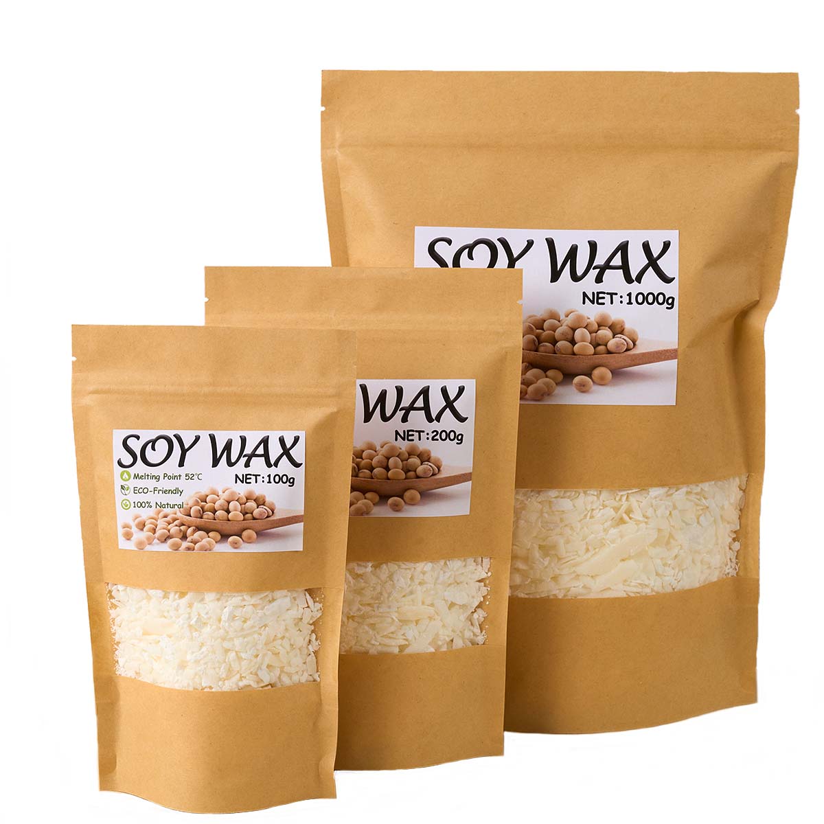 1 Pounds Pure White Soy Wax Fo - Candle Making Kit ulasan dan harga