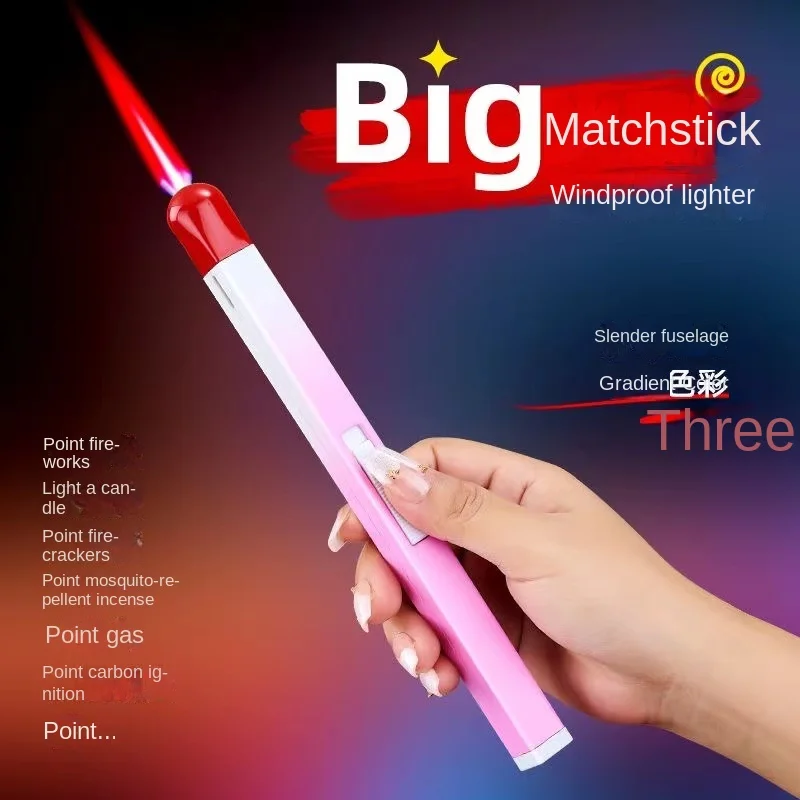 Long Matchstick Butane Torch L - Candle Lighter ulasan dan harga