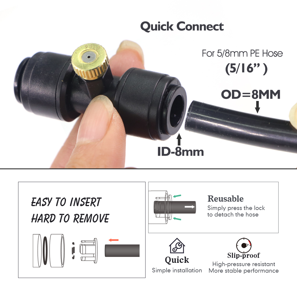 0.1-1mm Brass Spray Nozzle W/T - Wax Melts ulasan dan harga