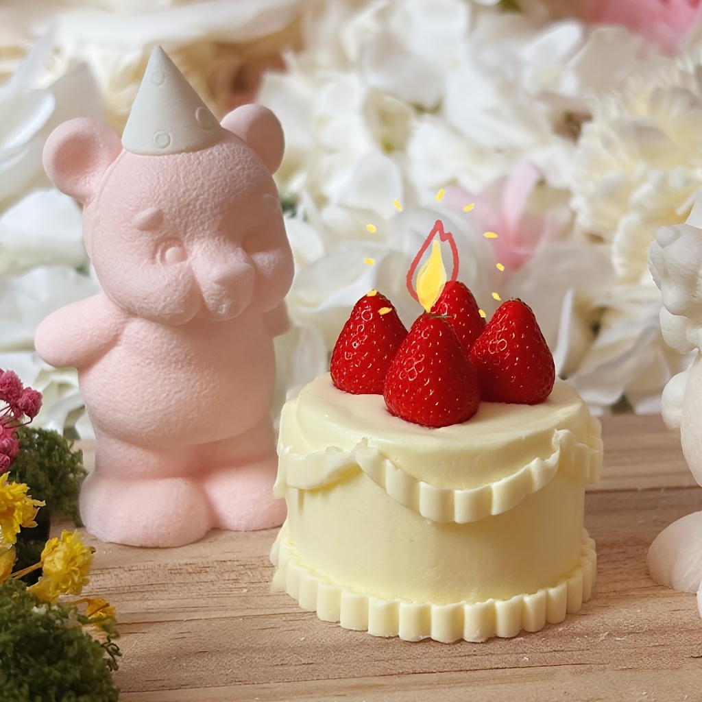 DNEJIU Cute Bear Silicone Mold - Candle Molds ulasan dan harga