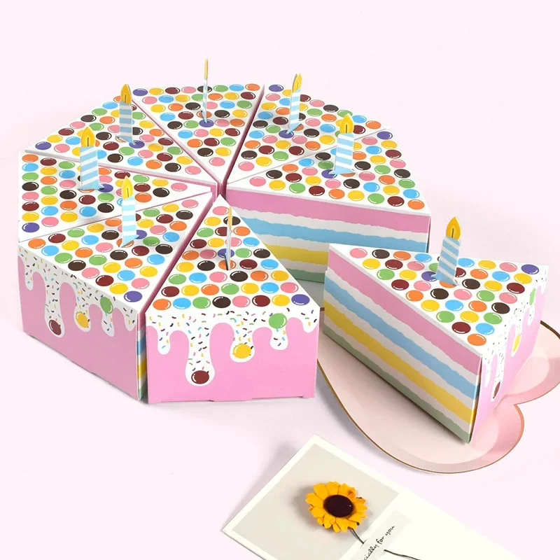 8Pcs Creative Candle Dot Cake  - Candle Containers ulasan dan harga