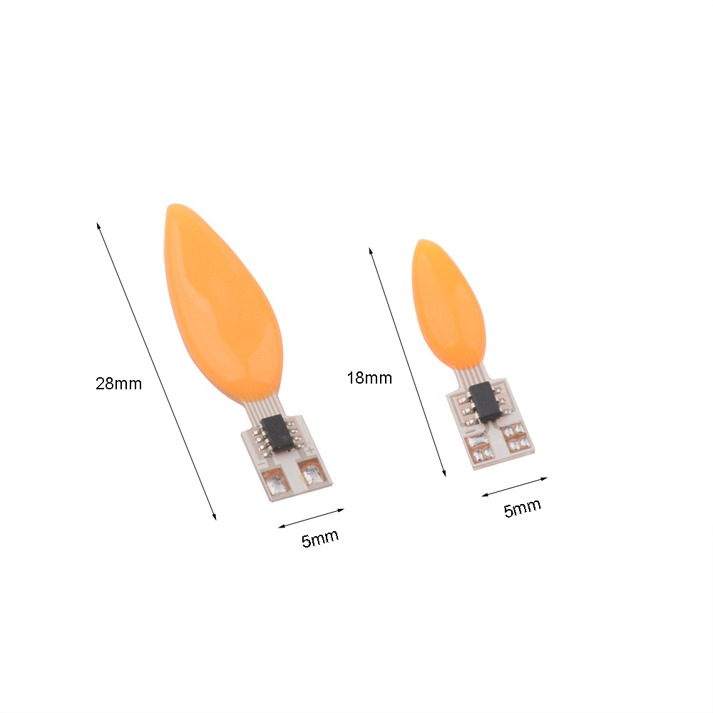 DC 3V Flicker Fire Flame for L - Candle Wick ulasan dan harga