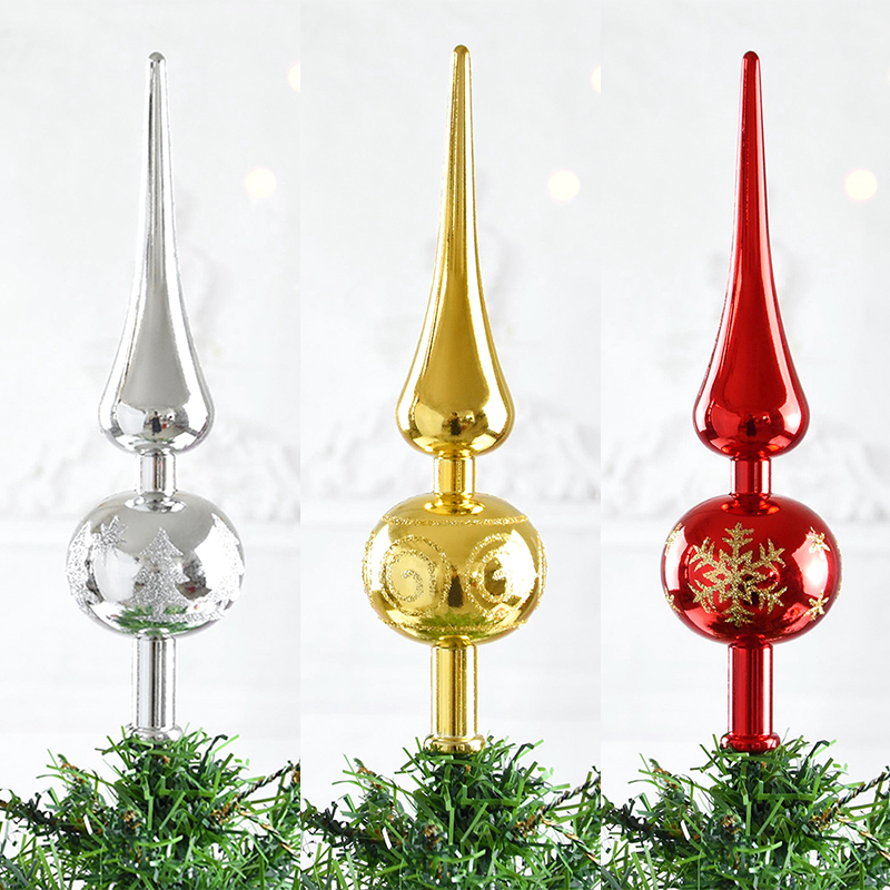 23cm Christmas Tree Topper Red - Candle Lighter ulasan dan harga